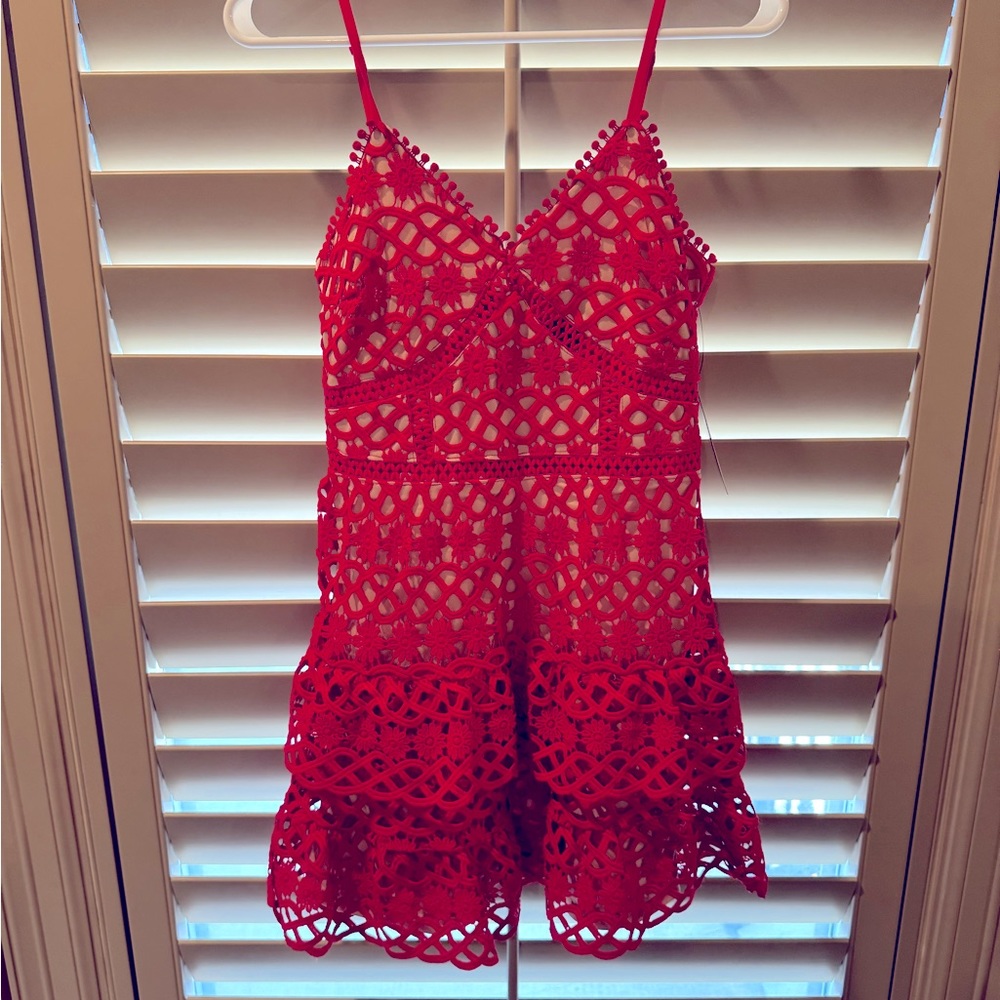 Lulus Lace Cocktail Dress, Size: Small